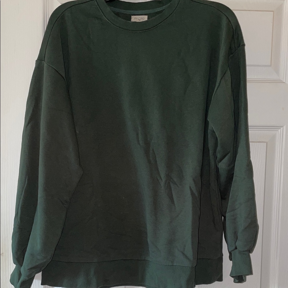 Pilcro Forest Green Crewneck Sweater